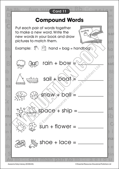 iUgo | Early literacy activity: Compound words