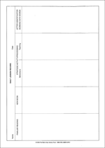 Lesson Record Sheets