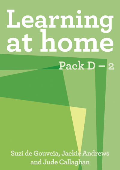 Learning at Home: Pack D – 2 Cover