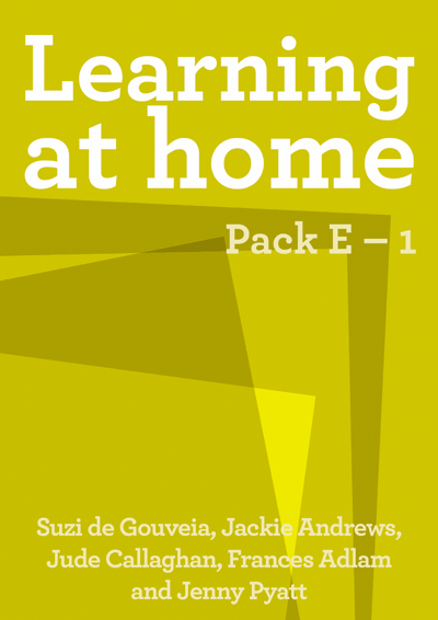 Learning at Home: Pack E – 1 Cover