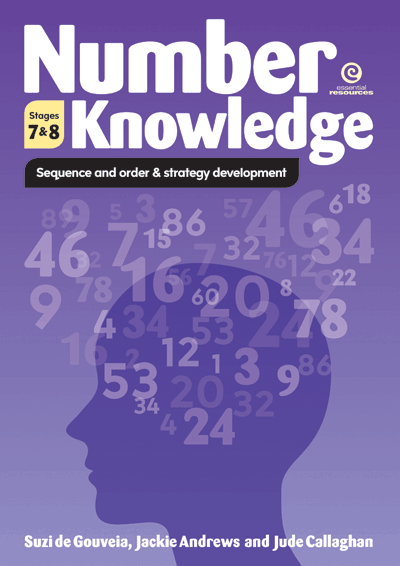 Number Knowledge: Sequence, order & strategy (Stages 7 & 8) Cover