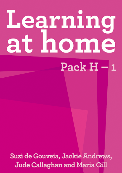 Learning at Home: Pack H – 1 Cover